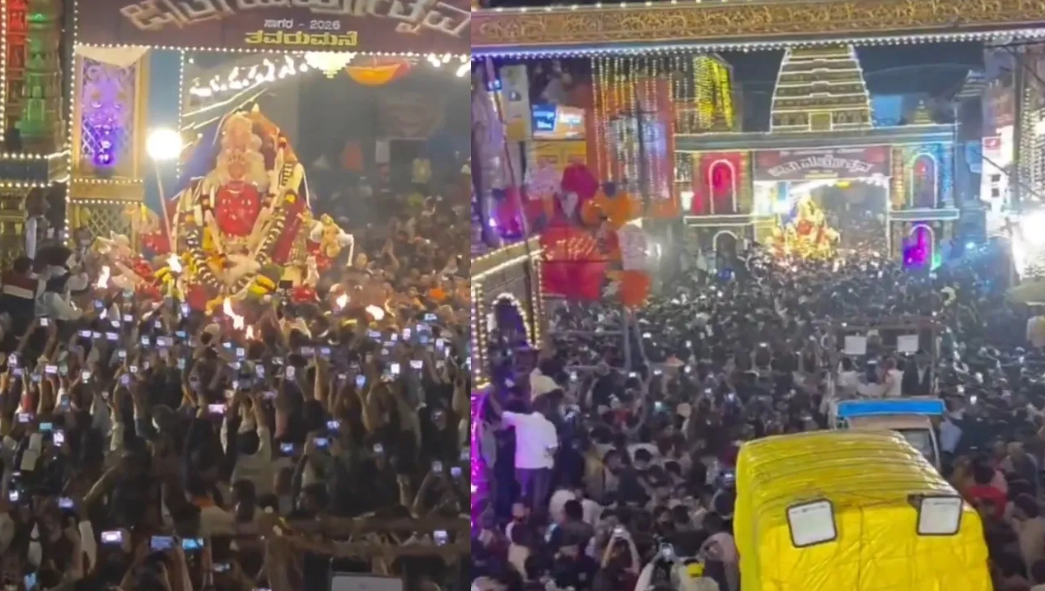 ದಕ್ಷಿಣ ಭಾರತದ ಅತಿದೊಡ್ಡ ಶಿರಸಿ ಜಾತ್ರೆಗೆ ಅದ್ದೂರಿ ಚಾಲನೆ