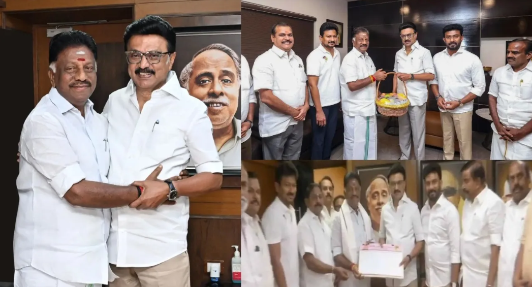 ಡಿಎಂಕೆ ಪಕ್ಷ ಸೇರಿದ ಮಾಜಿ ಸಿಎಂ ಓ.ಪನ್ನೀರ್ ಸೆಲ್ವಂ! - ವಿ.ಕೆ.ಶಶಿಕಲಾರಿಂದ ಟೀಕೆ