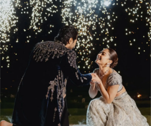 ರಶ್ಮಿಕಾ ಮಂದಣ್ಣ-ವಿಜಯ್ ದೇವರಕೊಂಡ ಸಂಗೀತ್ ಕಾರ್ಯಕ್ರಮದ ಸುಂದರ ಫೋಟೋಸ್